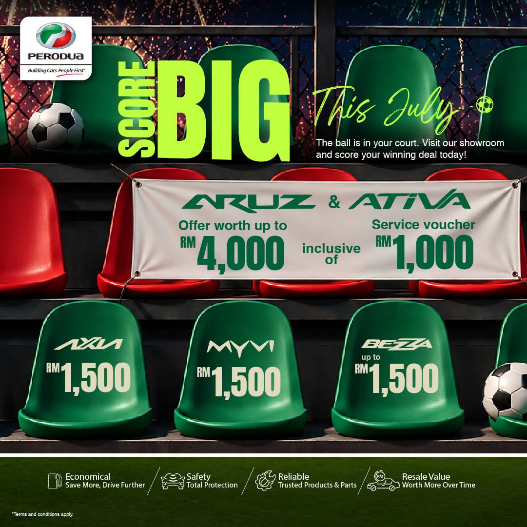 July Perodua promotions